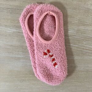 Old Navy Pink Fuzzy Socks